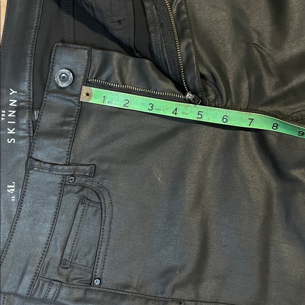 White House Black MarketThe Skinny Black Leather look Trousers black - Picture 9 of 13